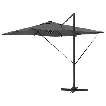 Freischwingender Roma Parasol 286 x 285 x 270 cm Aluminium