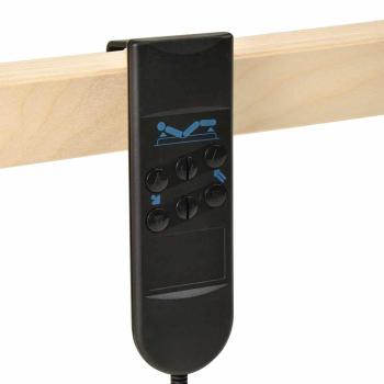 Elektrischer Lattenrost mit 26 Latten, 7 Zonen, 100 x 190 cm