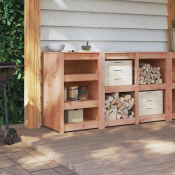 Outdoor-Küchenschrank 55x55x92 cm Massives Douglasie