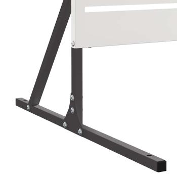 Sichtschutz 180 cm Edelstahl