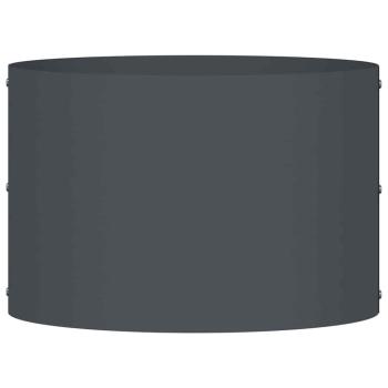 Anthrazit Metalltöpfe Anthrazit Metall Mittel Metallpflanzgefäße