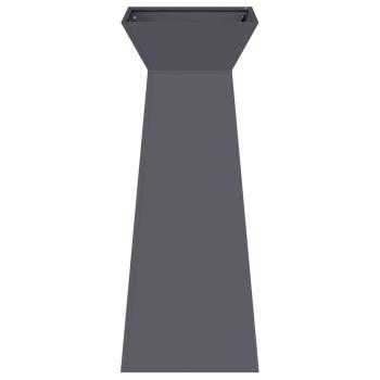 Pflanzenständer Anthrazit Kunststoff 40 x 40 x 101 cm