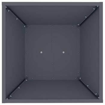 Pflanzenständer Anthrazit Kunststoff 40 x 40 x 101 cm