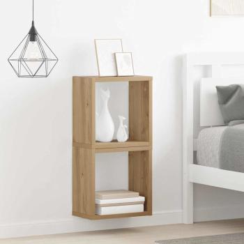 Wandregale Artisan-Eiche MDF 26 x 15 x 26 cm Wandmontage