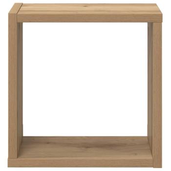 Wandregale Artisan-Eiche MDF 26 x 15 x 26 cm Wandmontage