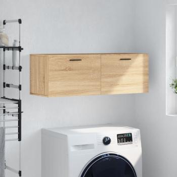 ARDEBO.de - Wandschrank Sonoma-Eiche 100x36,5x35 cm Holzwerkstoff