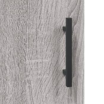 Wandschrank Grau Sonoma 60x31x60 cm Holzwerkstoff