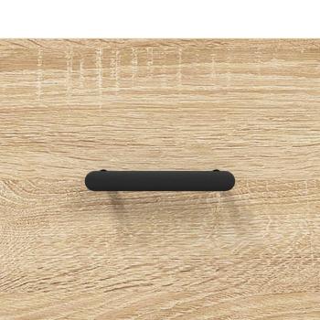 Wand-Nachttische 2 Stk. Sonoma-Eiche 35x35x20 cm