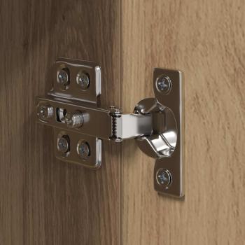 TV-Schrank Set mit Regal Wandmontiert Sonstiges mit Speicher 8 pcs Eiche handwerklich