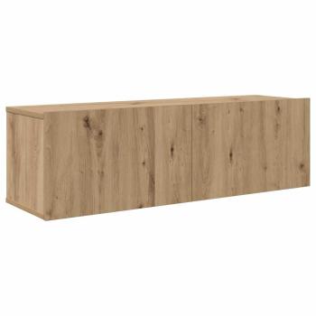 TV-Schrank-Set 4 pcs Eiche handwerklich 30,5 x 30 x 110 cm