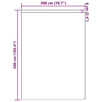Spitzenvorhang mit Vorhängen Floral Weiß 245 x 200 cm Polyester