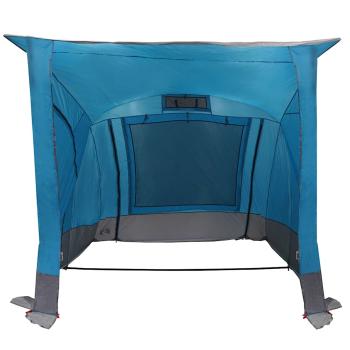 Zelt mit Dach Sonstiges Blau und Schwarz 285 x 255 x 245 cm Polyester