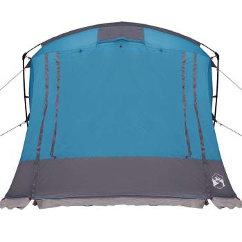 Zelt mit Dach Sonstiges Blau und Schwarz 285 x 255 x 245 cm Polyester