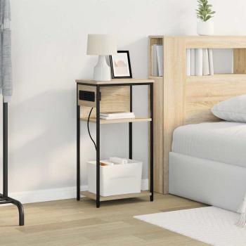 Nachttisch Sonoma Eiche 28,1 x 40,9 x 75 cm Holzwerkstoff