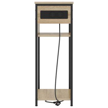 Nachttisch Sonoma Eiche 28,1 x 40,9 x 75 cm Holzwerkstoff