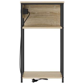 Nachttisch Sonoma Eiche 28,1 x 40,9 x 75 cm Holzwerkstoff