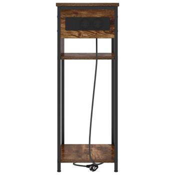 Nachttisch Räuchereiche 28,1 x 40,9 x 75 cm Holzwerkstoff