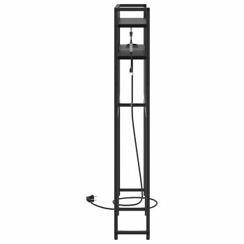 Stauraum-Kopfteil Schwarze Eiche 75 cm Holzwerkstoff