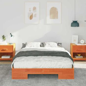 Bettgestell Braun 120 x 200 cm