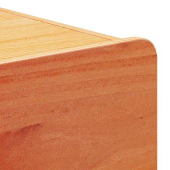 Nachttisch Wachsbraun 39 x 34 x 33 cm Kiefer Massivholz