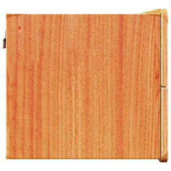 Nachttisch 2 pcs Braun 39 x 34 x 33 cm Kiefer Massivholz