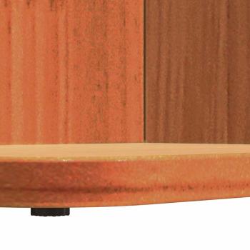 Couchtisch Wachsbraun 80 x 39,5 x 33,5 cm Massivkiefer