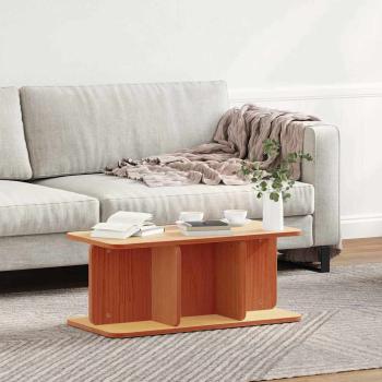 Couchtisch Wachsbraun 80 x 39,5 x 33,5 cm Massivkiefer