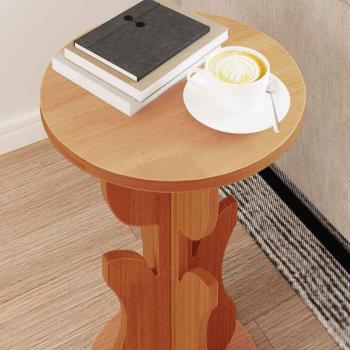 Beistelltisch Wachsbraun 39.5 x 39.5 x 53.5 cm Massivkiefer