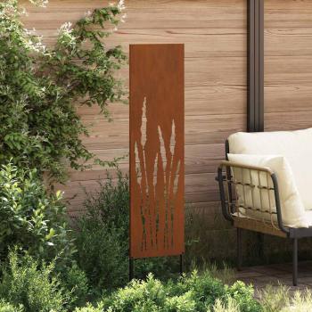Garten dekoratives Panel Rostig 32 x 140 cm