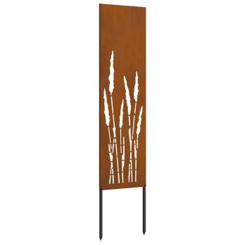 Garten dekoratives Panel Rostig 32 x 140 cm