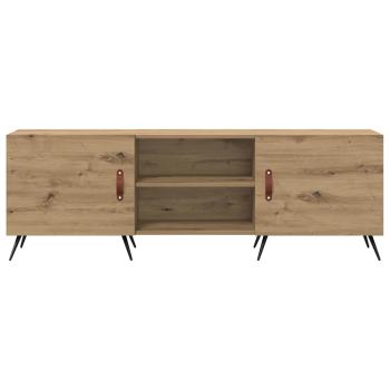 TV-Schränk Eiche handwerklich 150 x 30 x 50 cm Holzwerkstoff