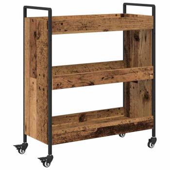 Küchentrolley Altholz 70 x 30 x 82 cm Holzwerkstoff