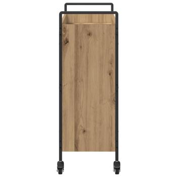 Küchentrolley Eiche handwerklich 70 x 30 x 82 cm Holzwerkstoff