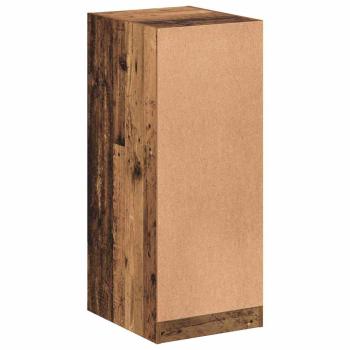 Kleiderschrank mit Regal Altholz 41 x 48 x 102 cm Holzwerkstoff