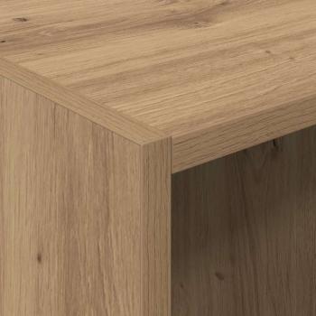 Kleiderschrank mit Regal mit Speicher Eiche handwerklich 41 x 48 x 102 cm