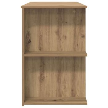 Schreibtisch Eiche handwerklich 140 x 50 x 75 cm Holzwerkstoff
