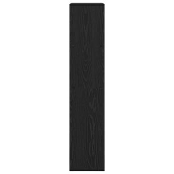 Bücherregal Schwarze Eiche 69,5 x 29 x 137,5 cm Holzwerkstoff