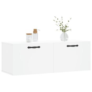 Wandschrank Weiß 100x36,5x35 cm Holzwerkstoff