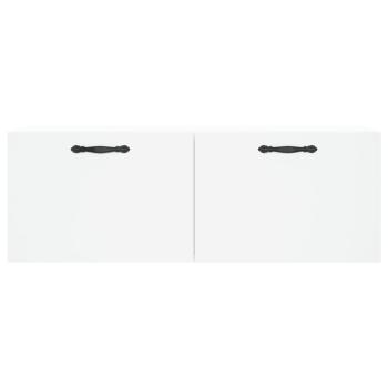 Wandschrank Weiß 100x36,5x35 cm Holzwerkstoff