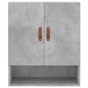 Wandschrank Betongrau 60x31x70 cm Holzwerkstoff