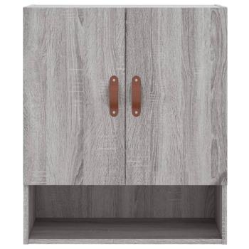 Wandschrank Grau Sonoma 60x31x70 cm Holzwerkstoff