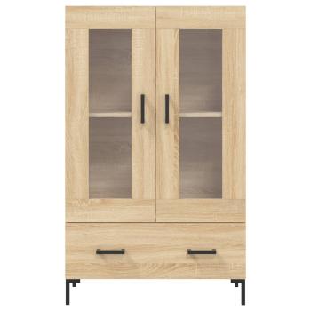 Highboard Sonoma-Eiche 69,5x31x115 cm Holzwerkstoff