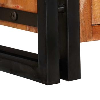TV-Schränk Mehrfarbig 120 x 30 x 50 cm recyceltes Massivholz