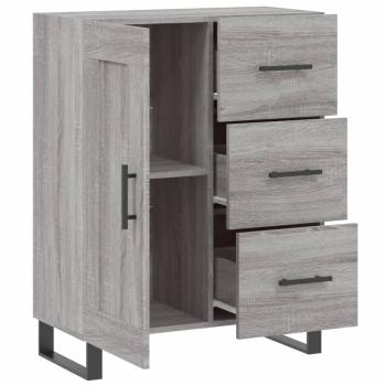 Sideboard Grau Sonoma 69,5x34x90 cm Holzwerkstoff