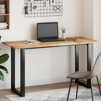 ARDEBO.de - Tischplatte Rechteckig 140x60x2 cm Massivholz Akazie