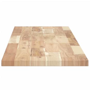 Schweberegale 2 Stk. 120x30x2 cm Massivholz Akazie Unbehandelt
