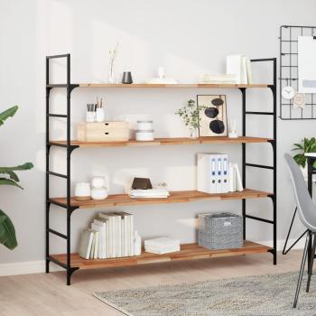 ARDEBO.de - Schweberegale 3 Stk. 140x40x2 cm Massivholz Akazie Ölbehandelt