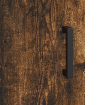 Wandschrank Räuchereiche 69,5x34x90 cm