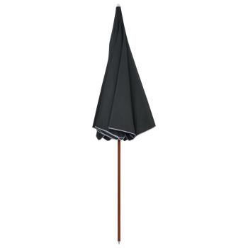 Sonnenschirm mit Stahl-Mast 300 cm Anthrazit