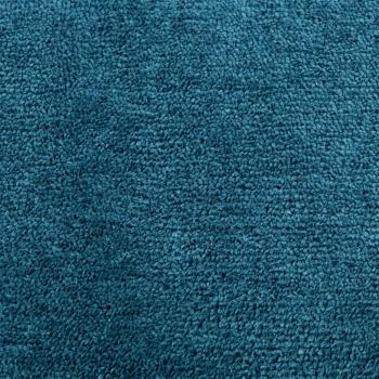 Teppich OVIEDO Kurzflor Türkis Ø 160 cm